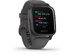 Garmin VENU SQ Smartwatch - Slate Bezel with Shadow Gray Case and Silicone Band