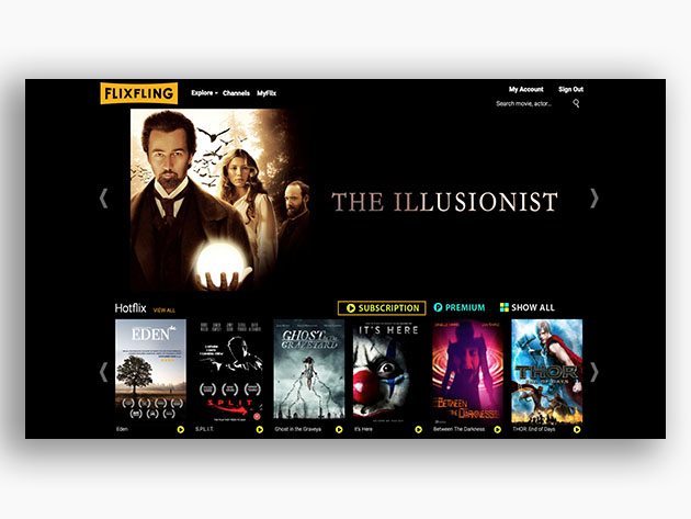 FlixFling Streaming Service: 6-Month Subscription
