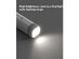 Rechargeable LED Table Flashlight Dimmable Eye Protection Table Lamp with 1200mAh Battery (Pink)