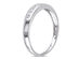 Princess Cut Diamond Anniversary Wedding Band 1/4 Carat (ctw G-H-I, I2-I3) in 10k White Gold - 9