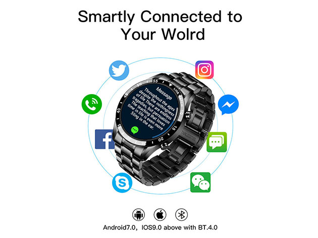 LIGE Luxury Men’s Smart Watch