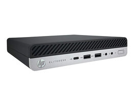 HP EliteDesk 800 G5 Mini Desktop i5-9500T 2.2GHz, 16GB RAM, 256GB SSD, Windows 10 Pro (Refurbished) + Accessories Bundle