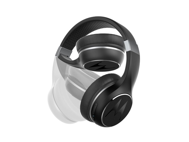 Motorola Escape 220 Over the Ear Bluetooth Wireless Headphones - Black