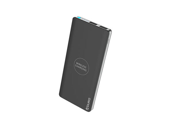 Powerup Wireless Charging 8,000mAh Dual USB Battery (Black)