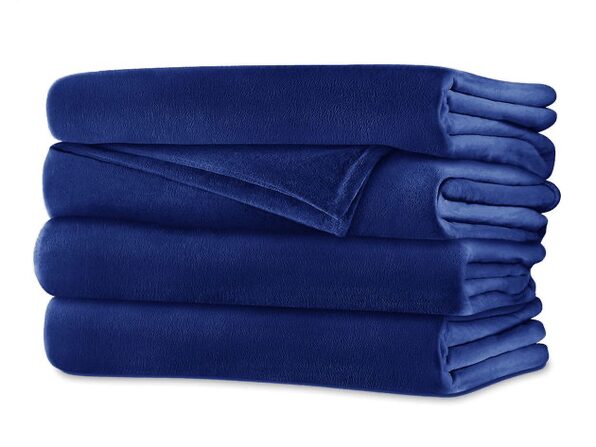 sunbeam velvet plush heated blanket