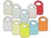 Baby Lounge Big Large Bib 10-Pack Extra Coverage - Soft Drool Absorbing, Easy to Clean, Fits Babies to Toddler - 2 to 4 years - Patterns