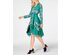 Charter Club Women's Long-Sleeve Handkerchief Dress  Green Size Large