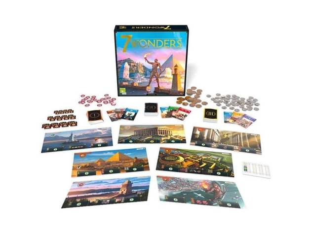 Asmodee 7WONDERSNEWE 7 Wonders New Edition.